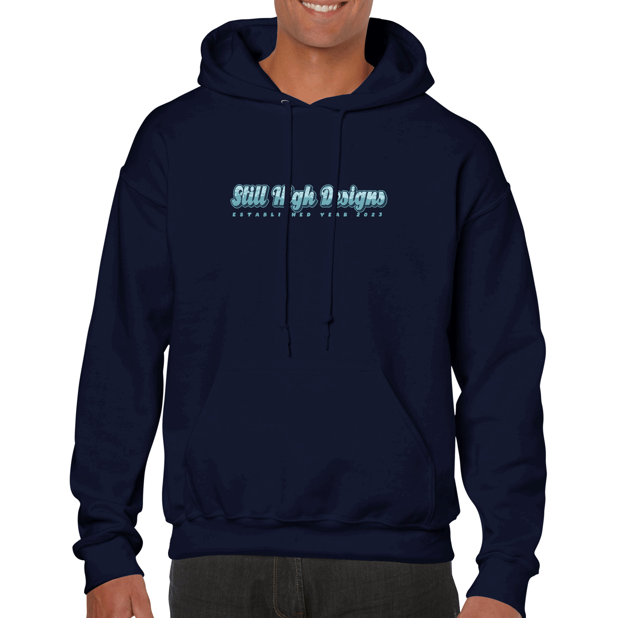 White Tiger River Premium Graphic Pullover Hoodie Zombie Mushroom Yoga Premium Graphic Pullover Hoodie