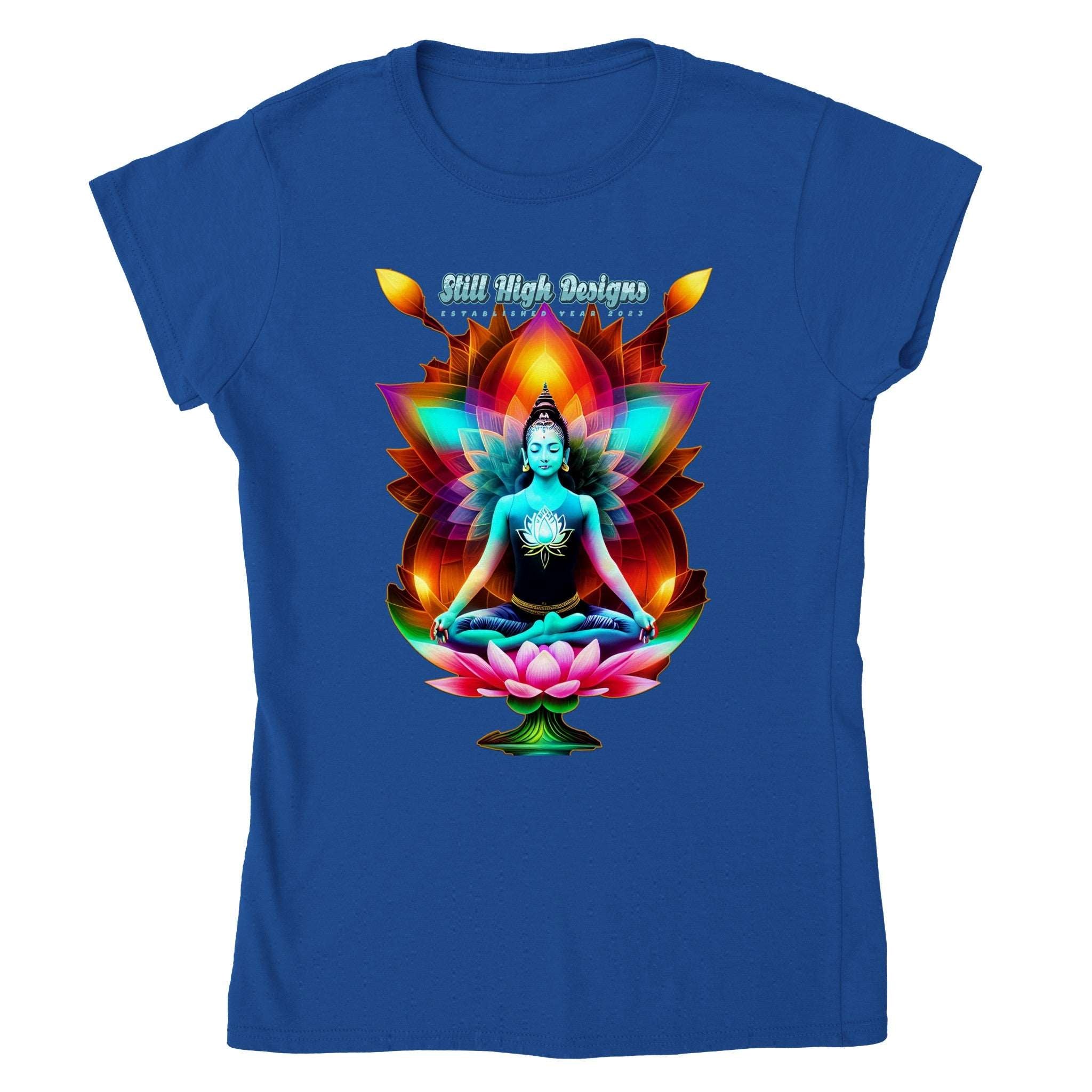 Yoga Lotus Classic Womans Crewneck T-shirt