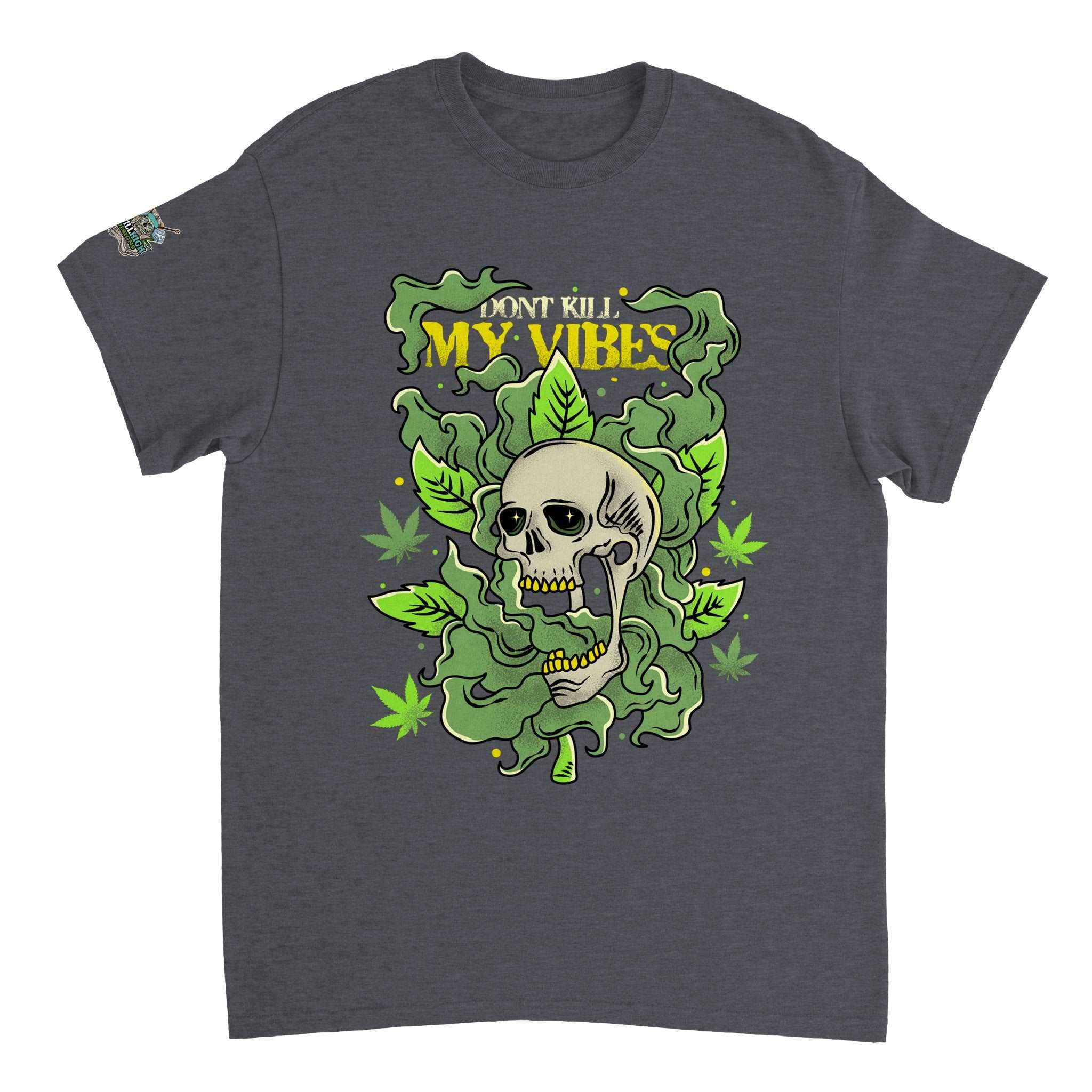  Vibes Skull Graphic T-Shirt |Graphic T-Shirt | Still High Desings 