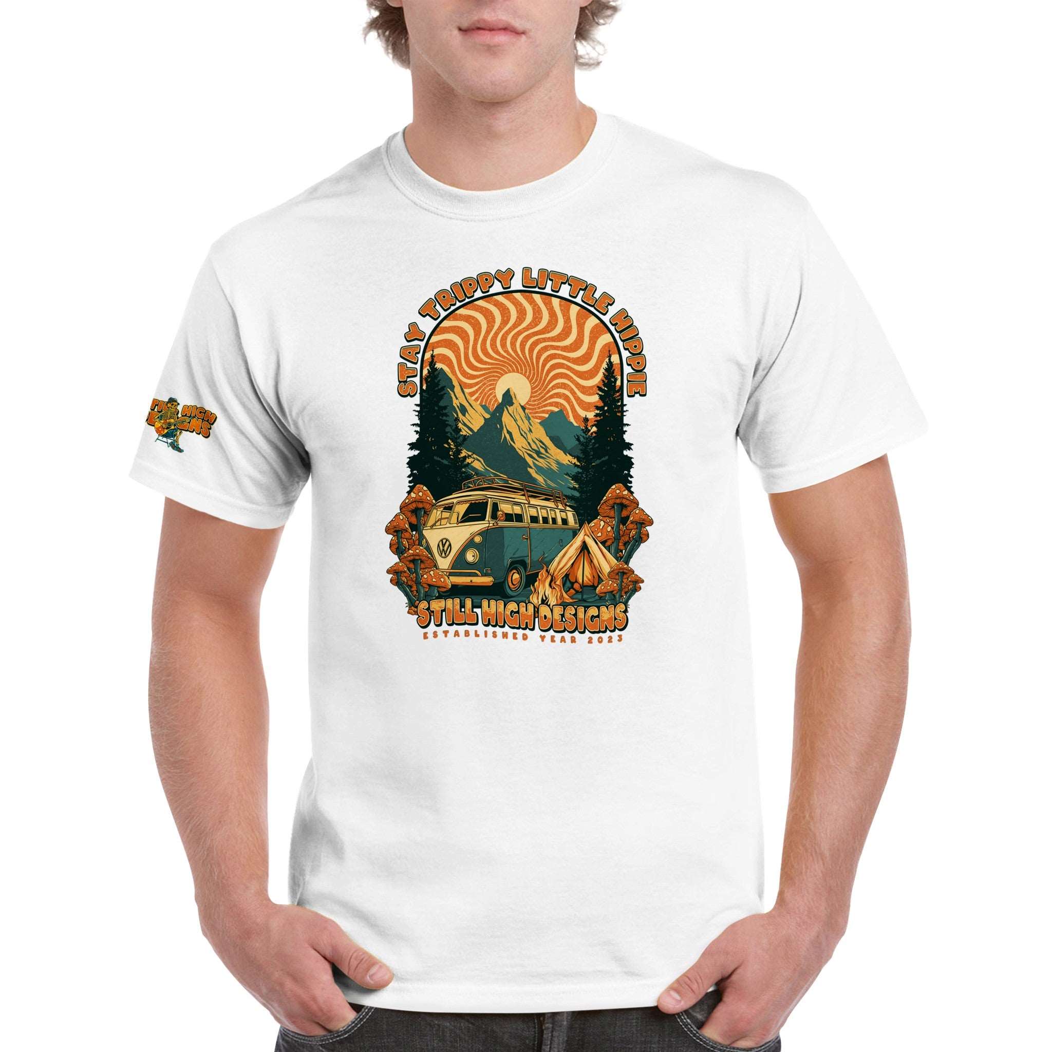 Camping Mushroom Graphic T-Shirt Special Edition