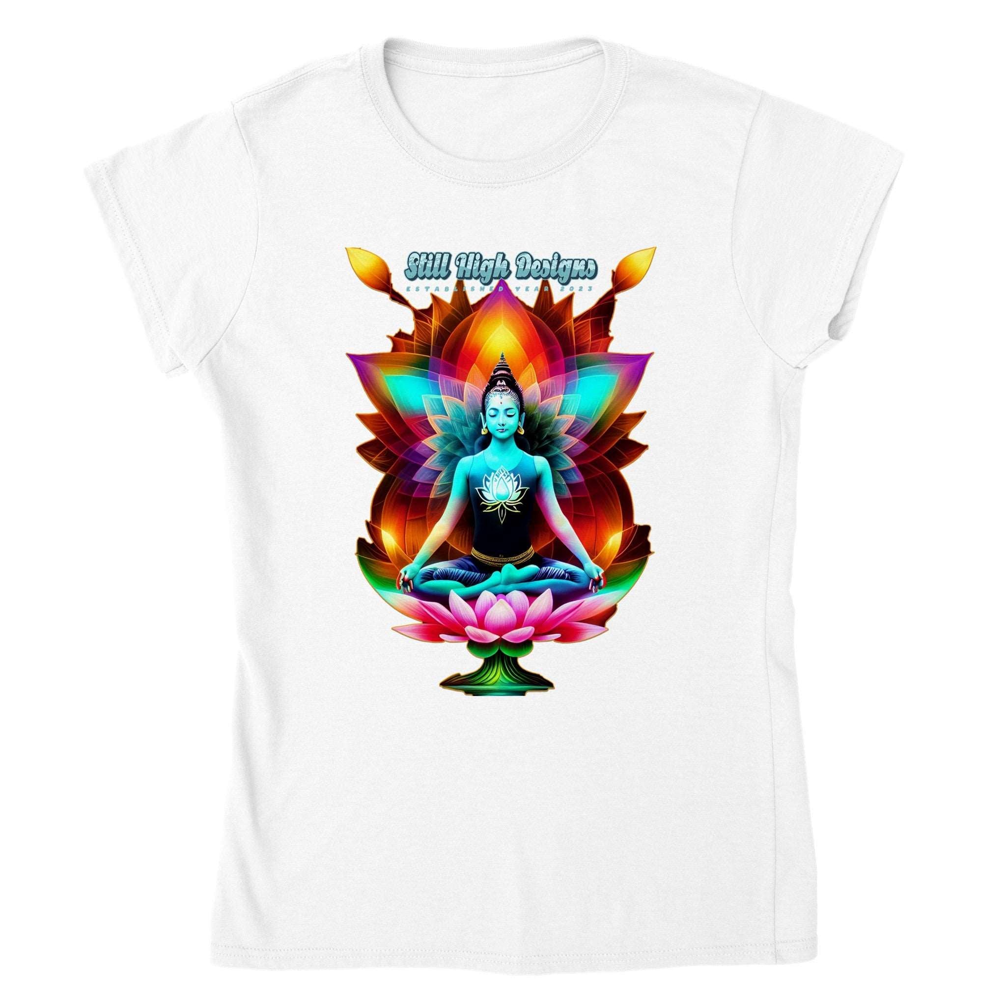 Yoga Lotus Classic Womans Crewneck T-shirt