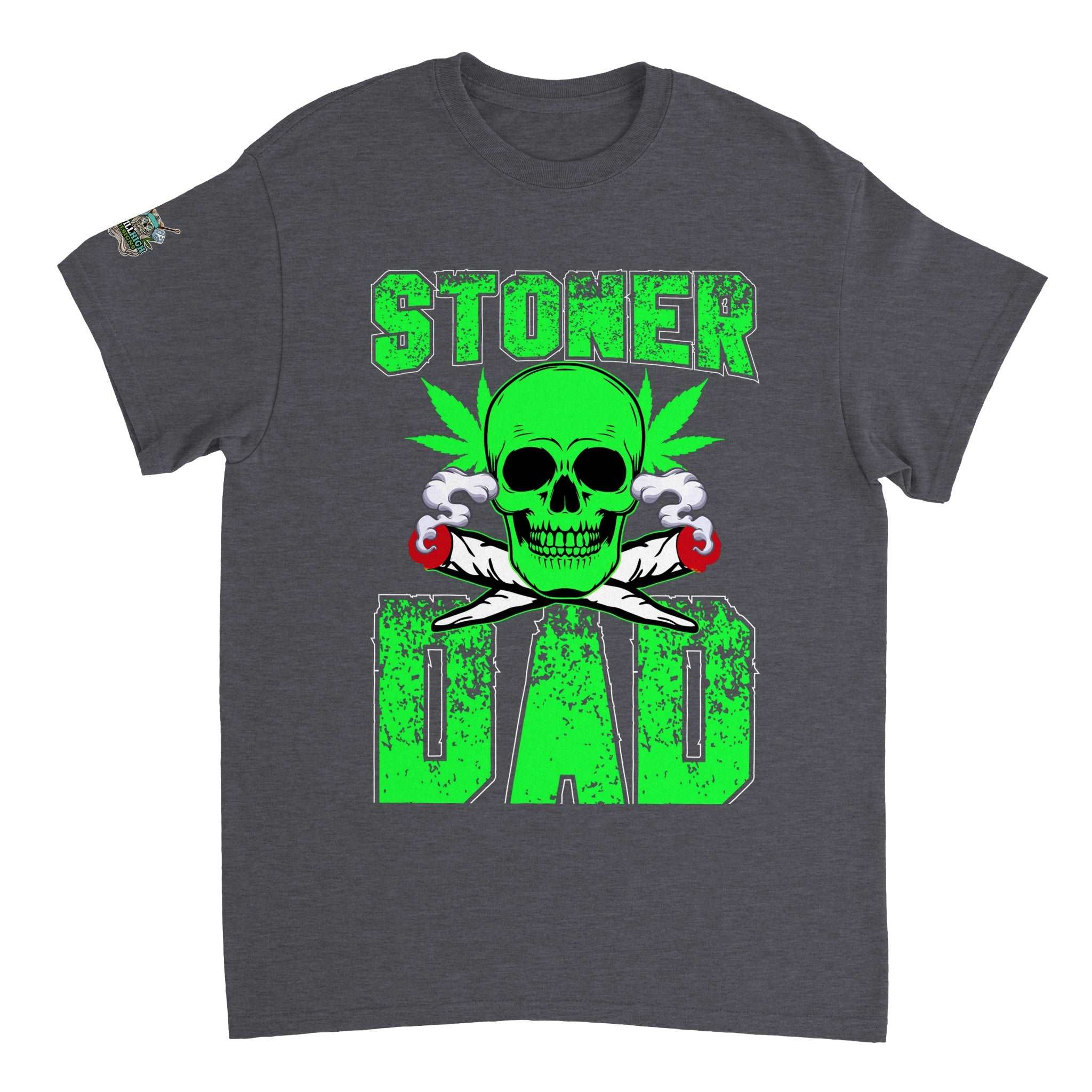 Stoner Dad Cannabis Graphic T-Shirt