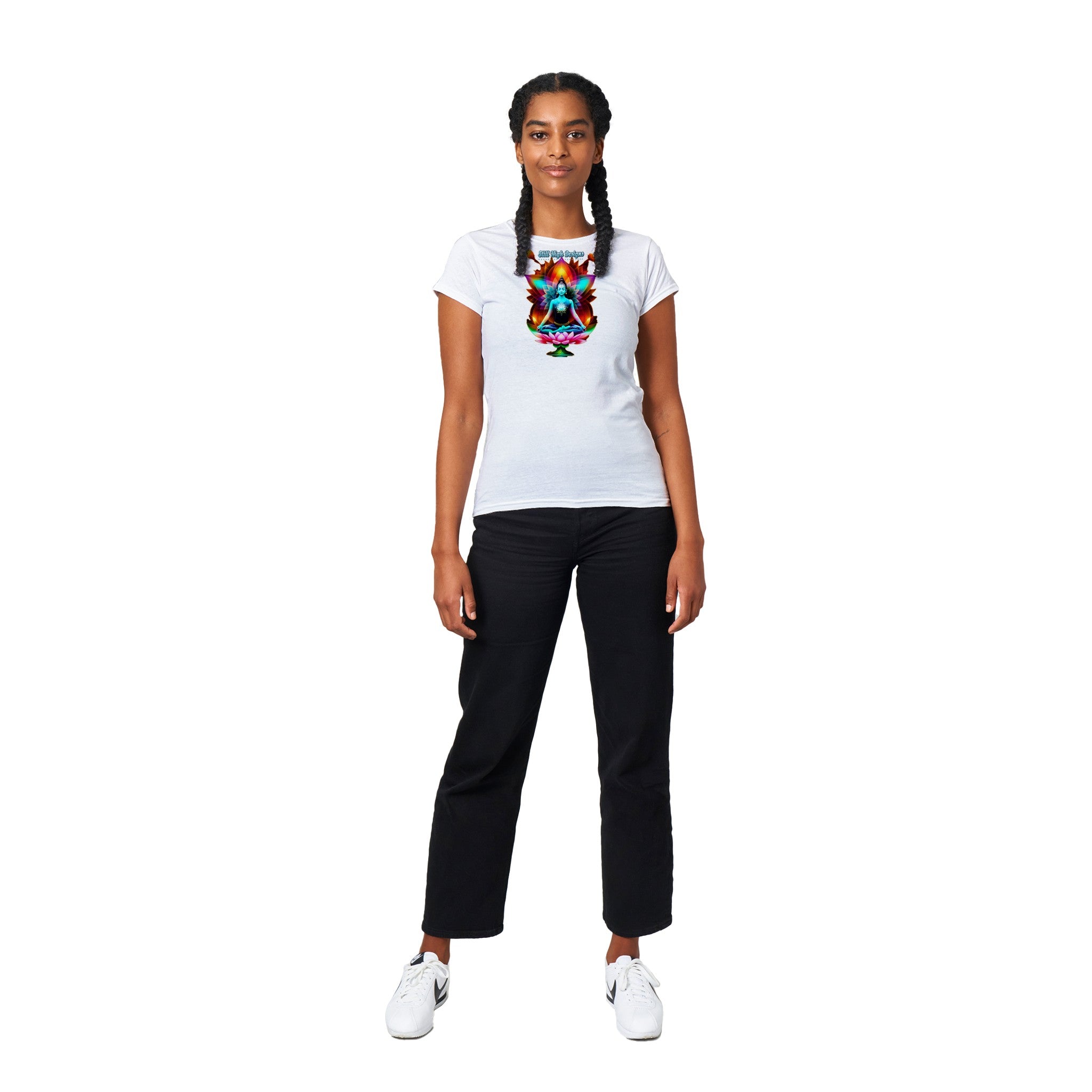 Yoga Lotus Classic Womans Crewneck T-shirt