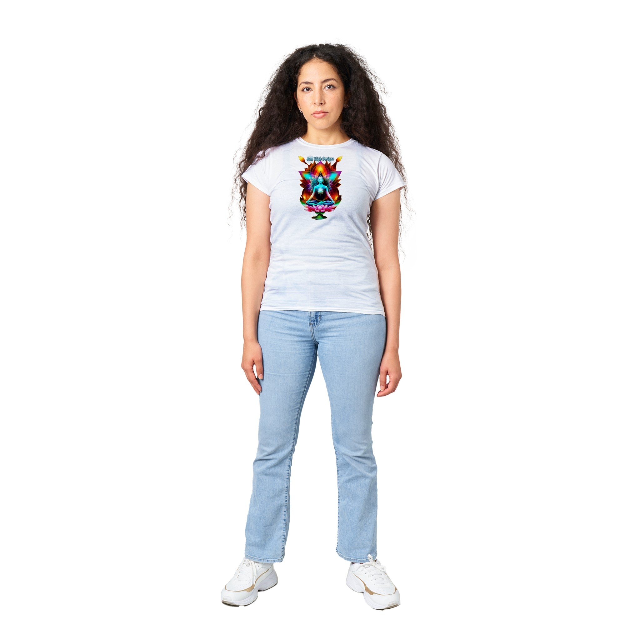 Yoga Lotus Classic Womans Crewneck T-shirt