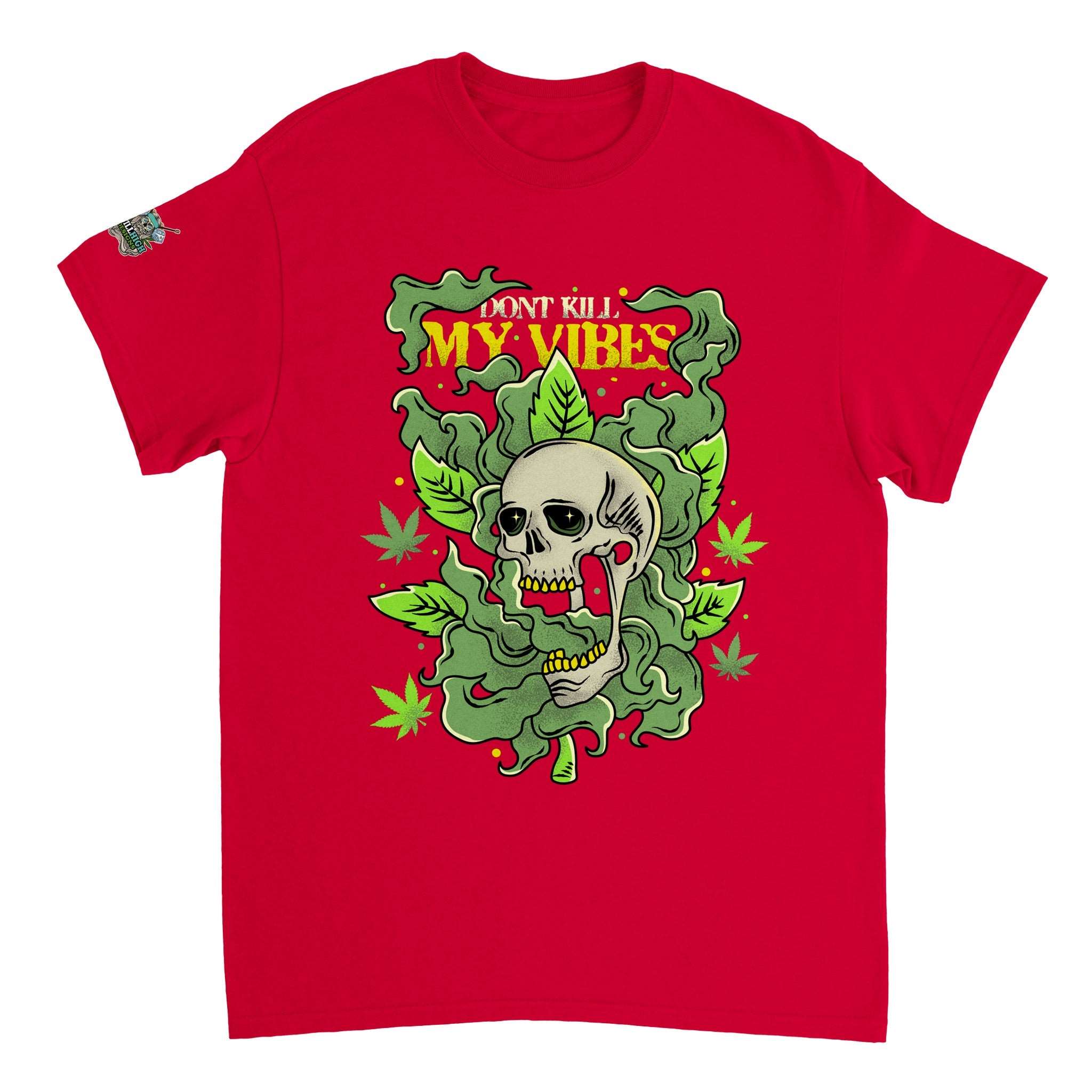  Vibes Skull Graphic T-Shirt |Graphic T-Shirt | Still High Desings 