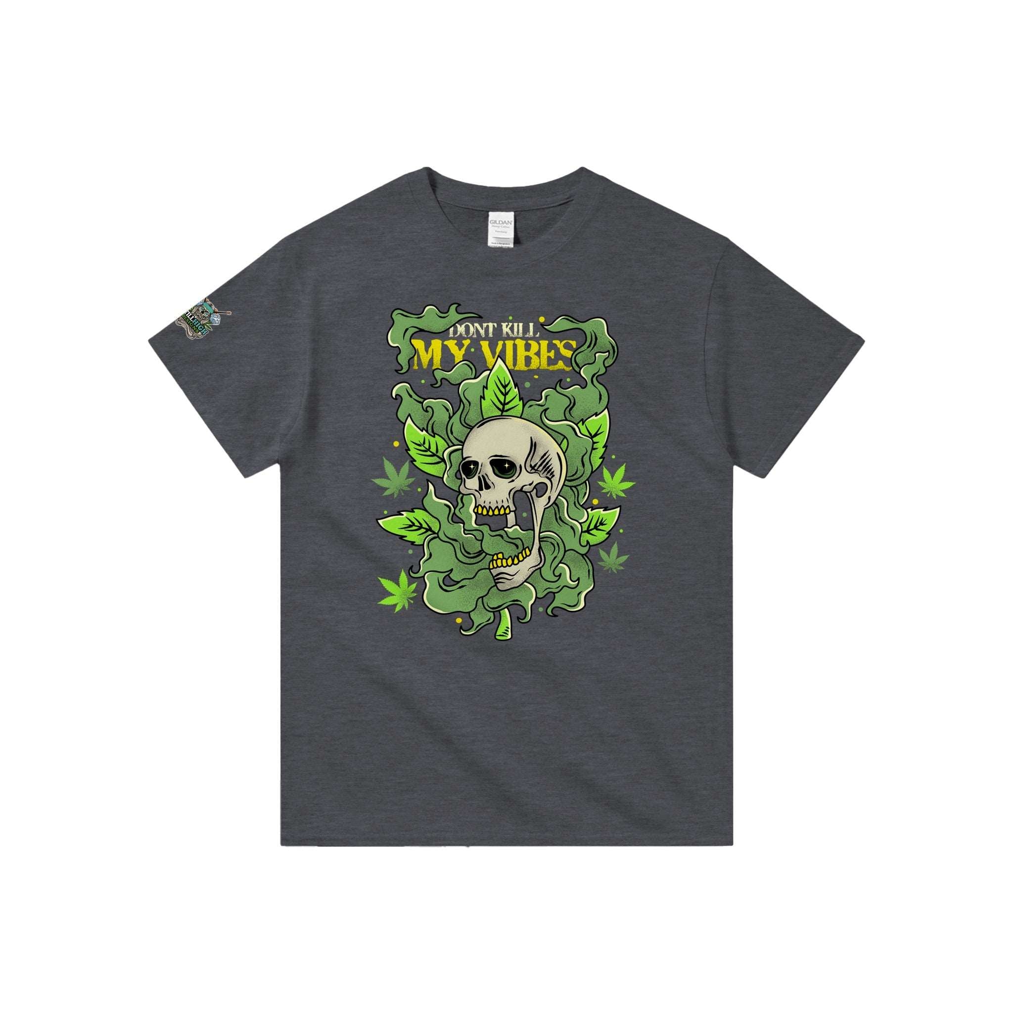  Vibes Skull Graphic T-Shirt |Graphic T-Shirt | Still High Desings 