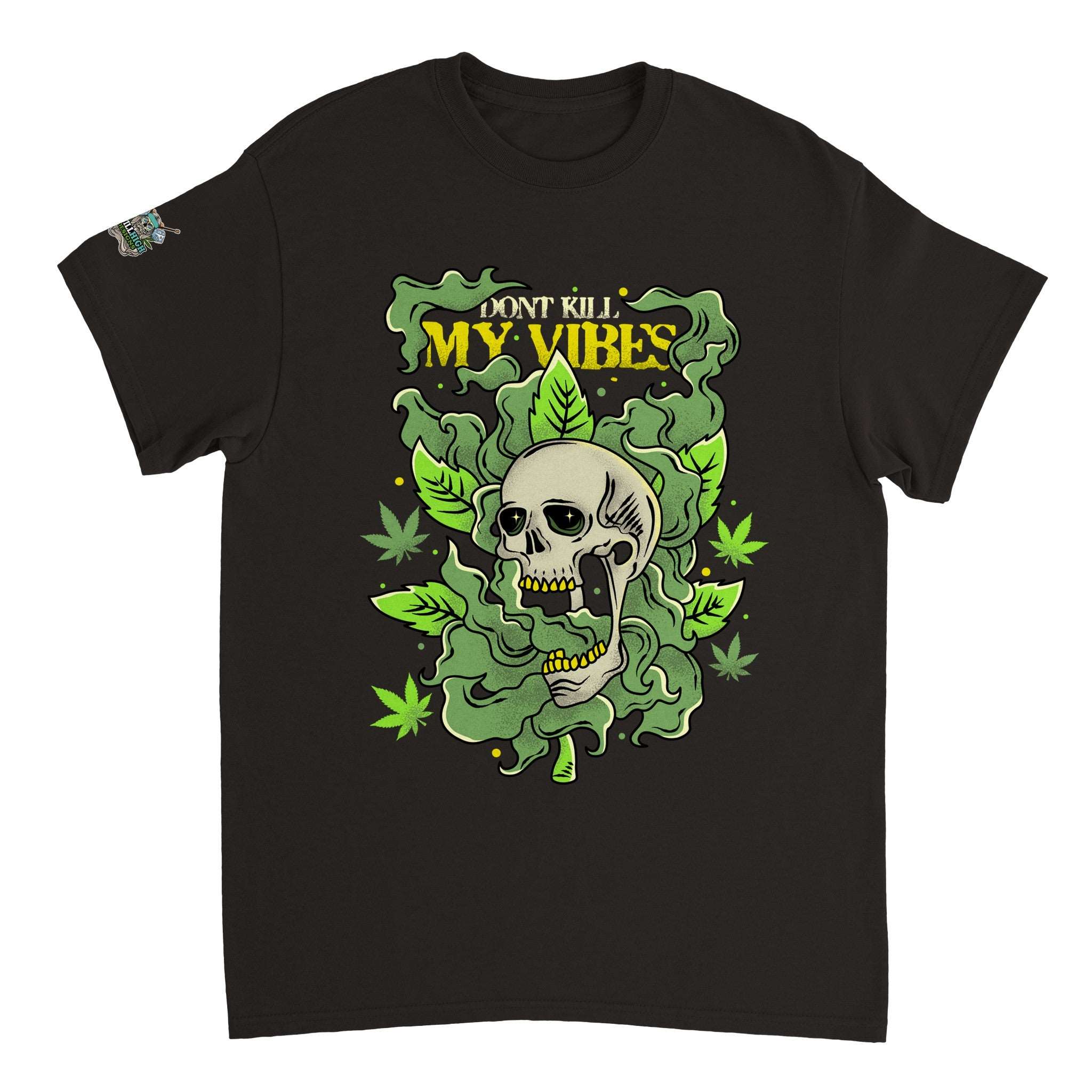  Vibes Skull Graphic T-Shirt |Graphic T-Shirt | Still High Desings 