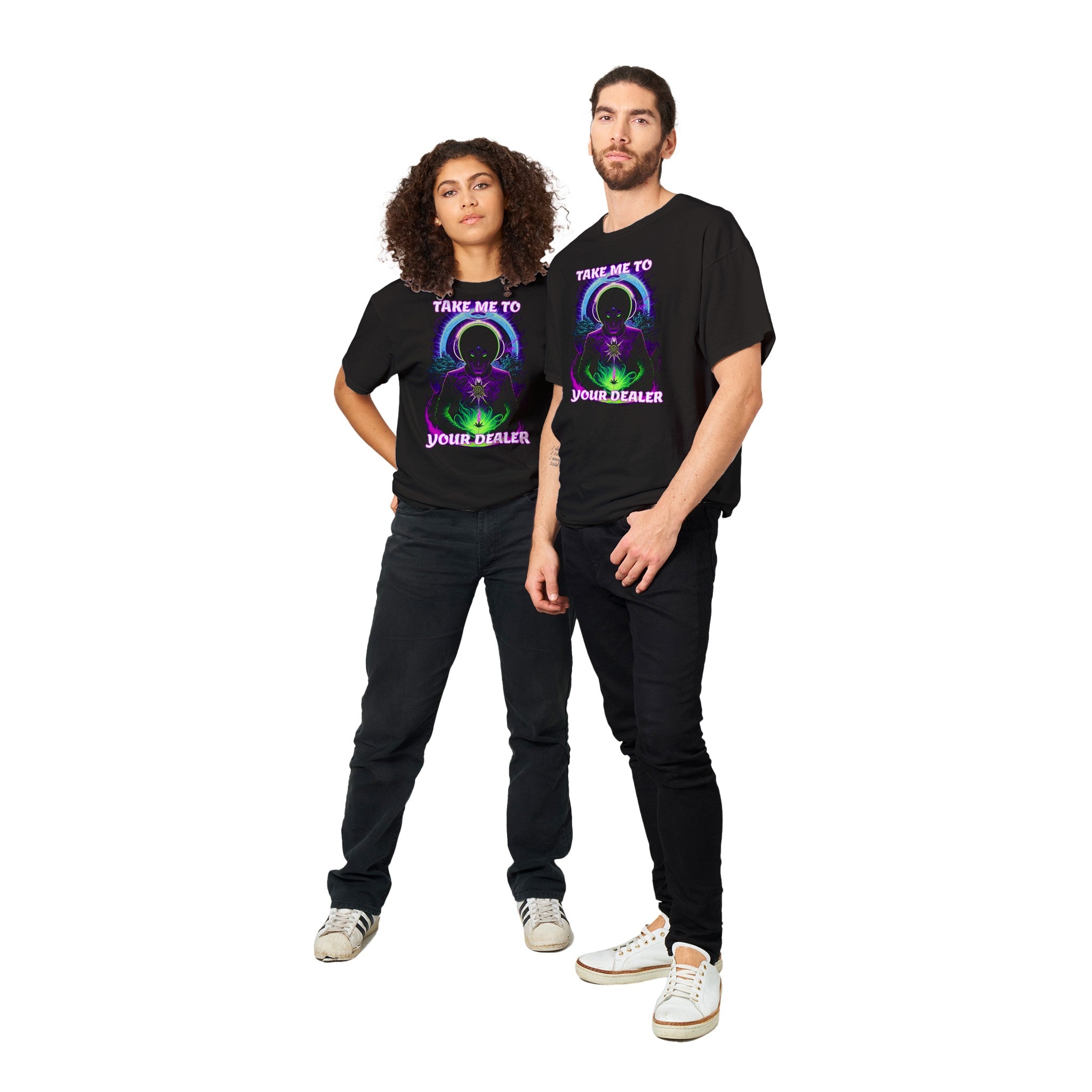 Emmenez-moi chez votre revendeur de cannabis T-shirt graphique