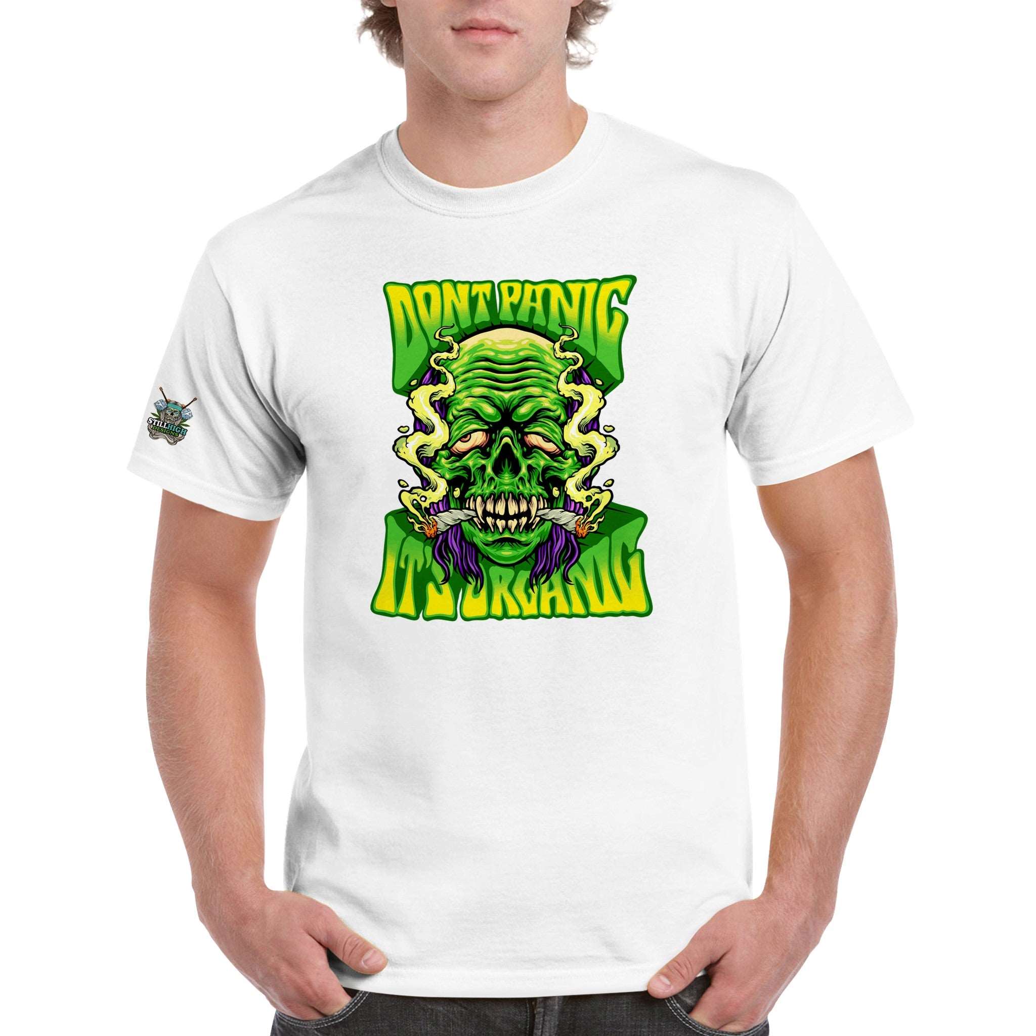 Zombie Cannabis Graphic T-Shirt | Graphic T-Shirt | Still High Desings