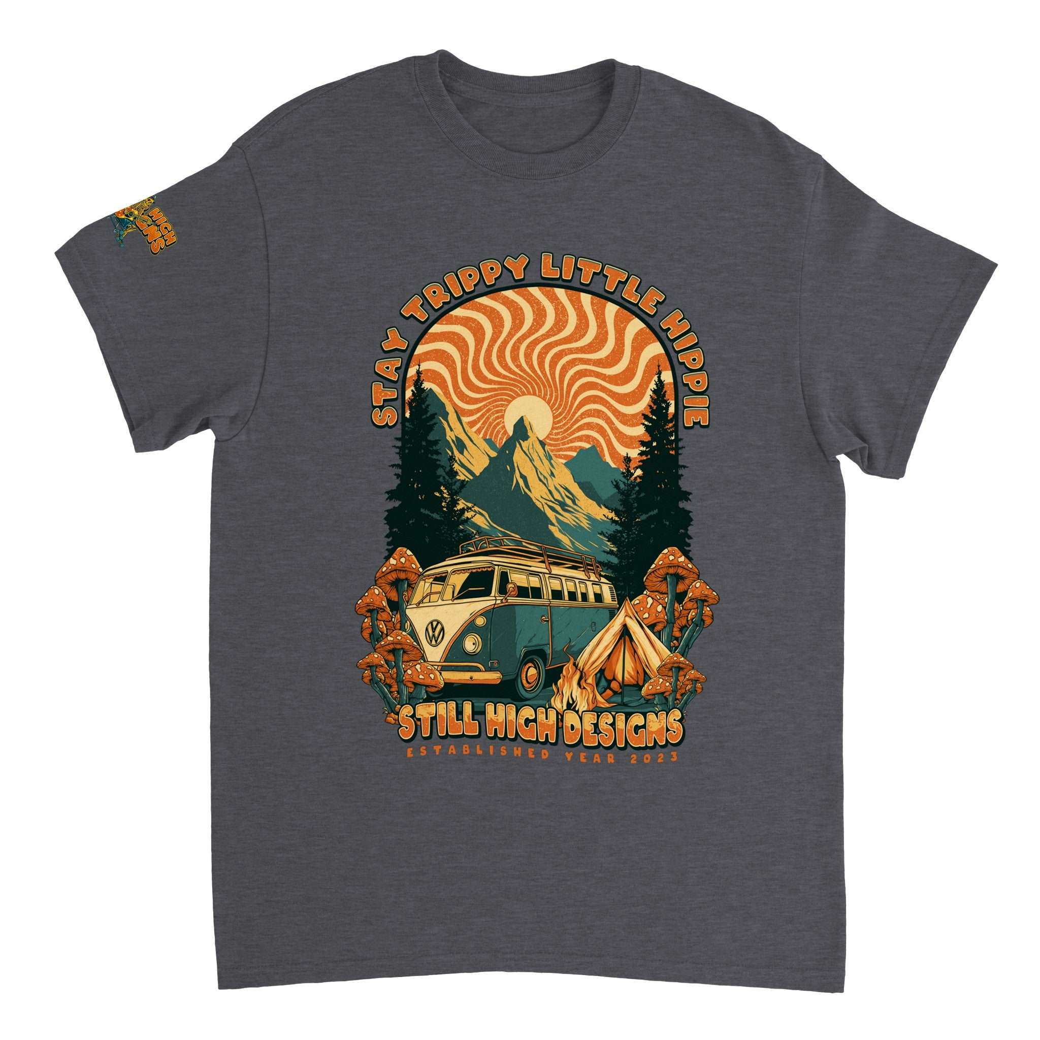 Camping Mushroom Graphic T-Shirt Special Edition