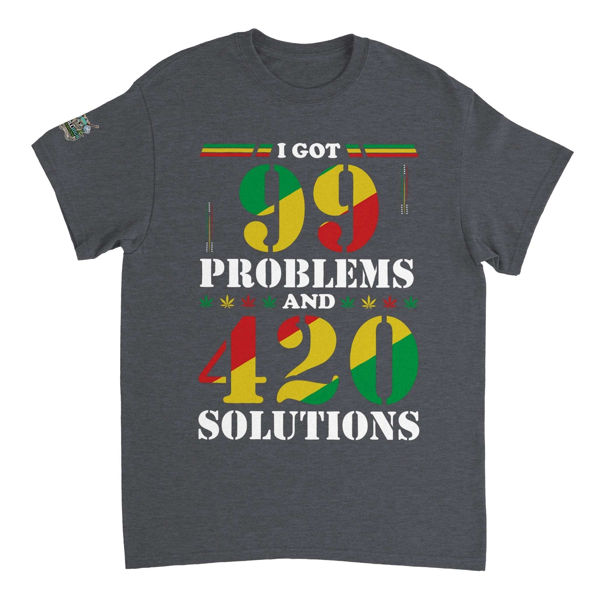 420 Solutions Cannabis |Graphic T-Shirt | Stillhighdesigns.com