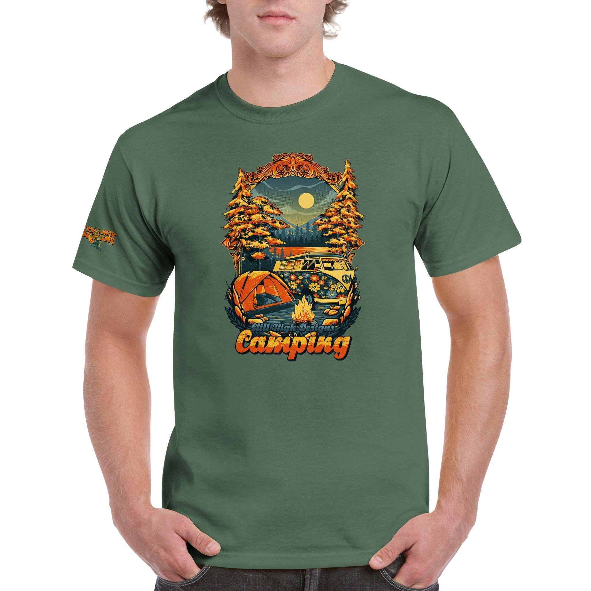 Camping Graphic T-Shirt | Special Edition T-Shirt | Still High Desings