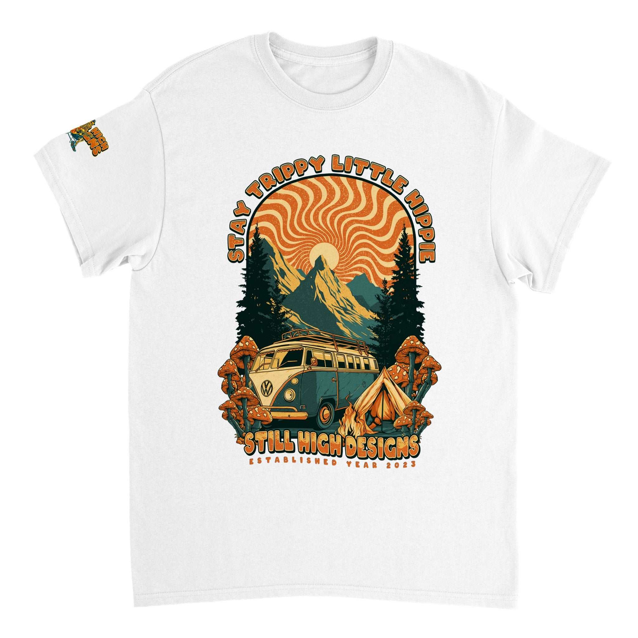 Camping Mushroom Graphic T-Shirt Special Edition