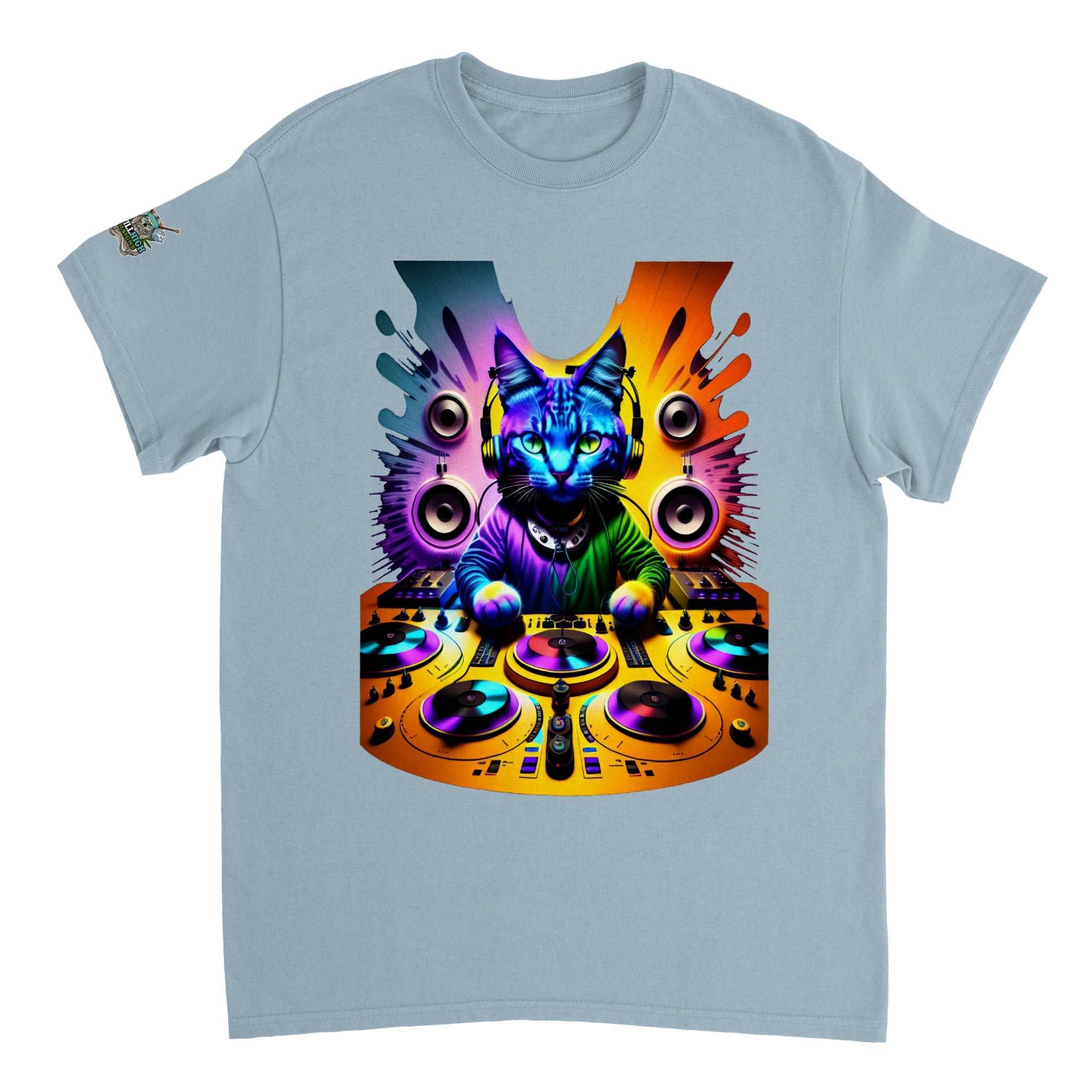 Dj Cat Graphic T-Shirt | Graphic T-Shirt | Still High Desings 