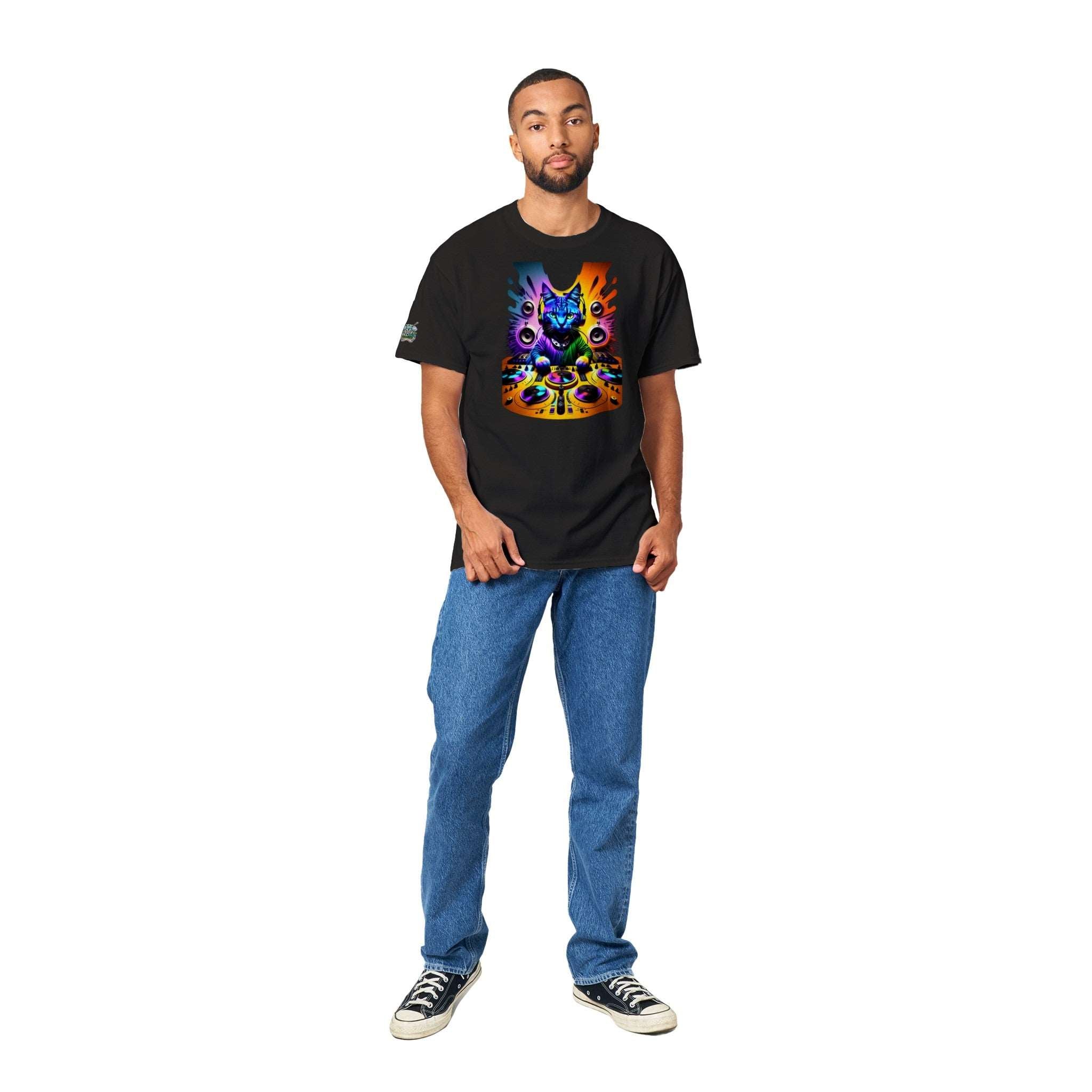 Dj Cat Graphic T-Shirt | Graphic T-Shirt | Still High Desings 