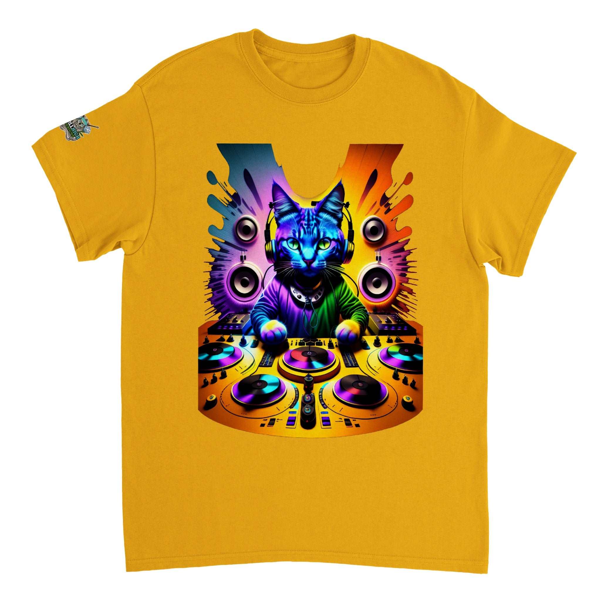 Dj Cat Graphic T-Shirt | Graphic T-Shirt | Still High Desings 