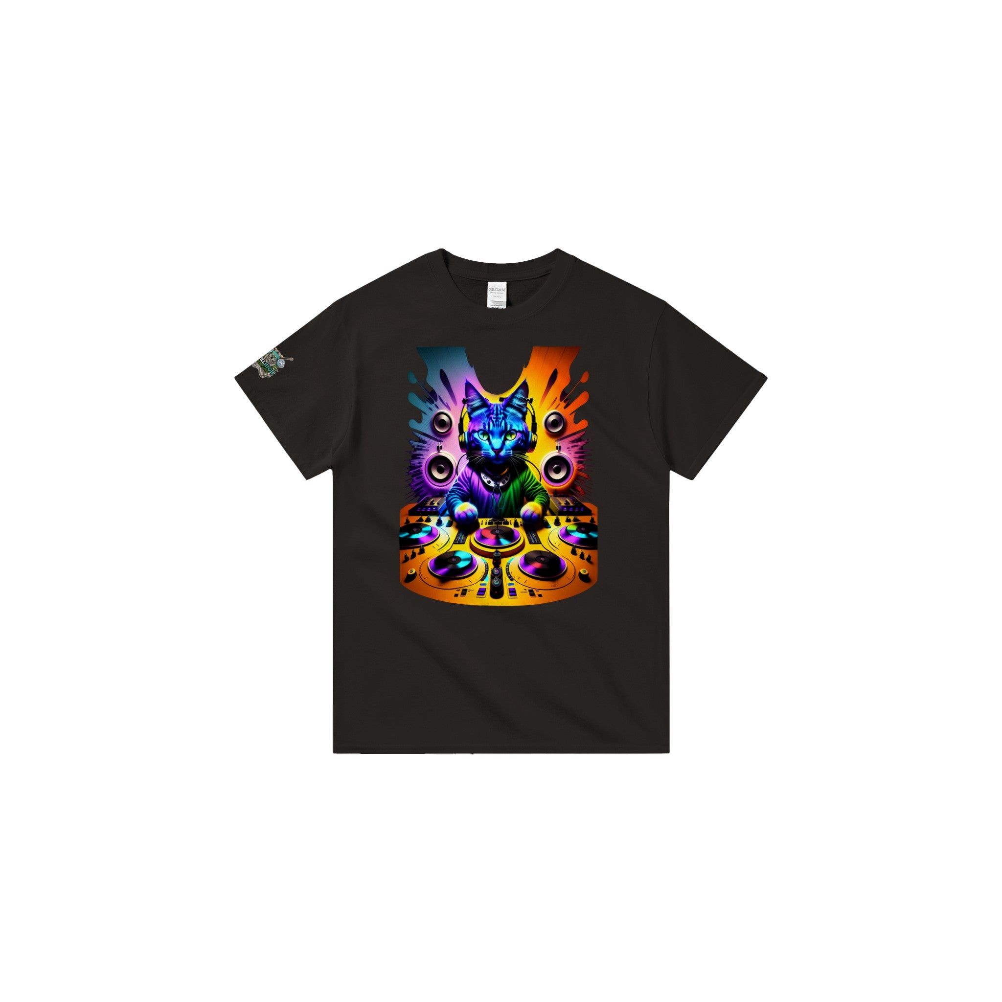 Dj Cat Graphic T-Shirt | Graphic T-Shirt | Still High Desings 